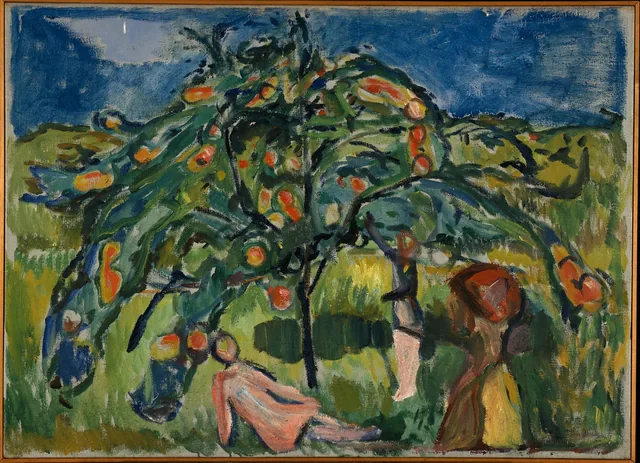Sous le pommier