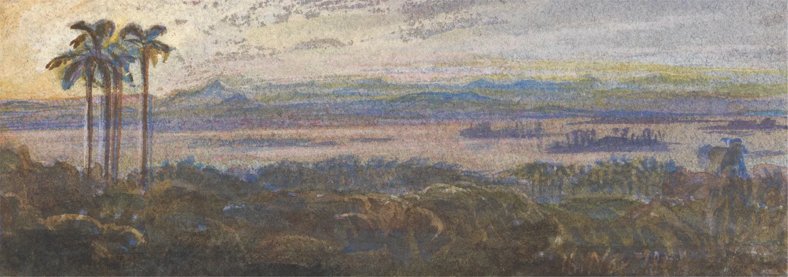 Indian River Landscape, Edward Lear