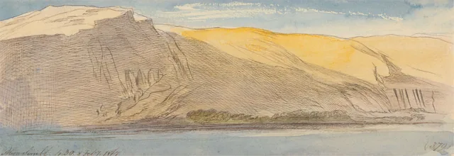 Abu Simbel, 16h30, 8 de fevereiro de 1867 (379)