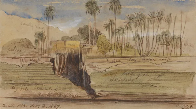 Entre Ibreem e Wady Halfeh, 14h45, 2 de fevereiro de 1867 (328)