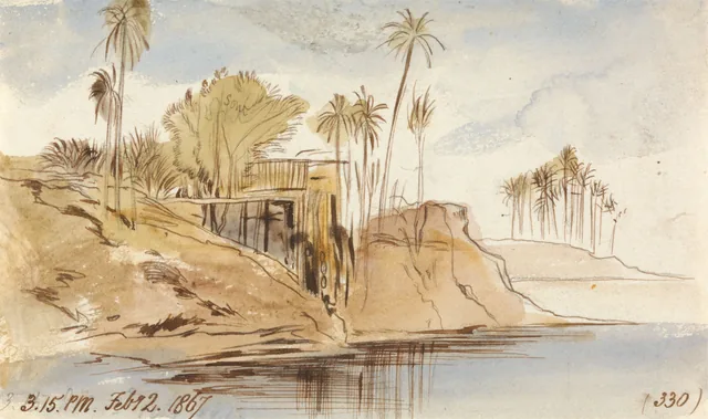 Entre Ibreem e Wady Halfeh, 15h15, 2 de fevereiro de 1867 (330)