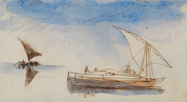 Barcos no Nilo