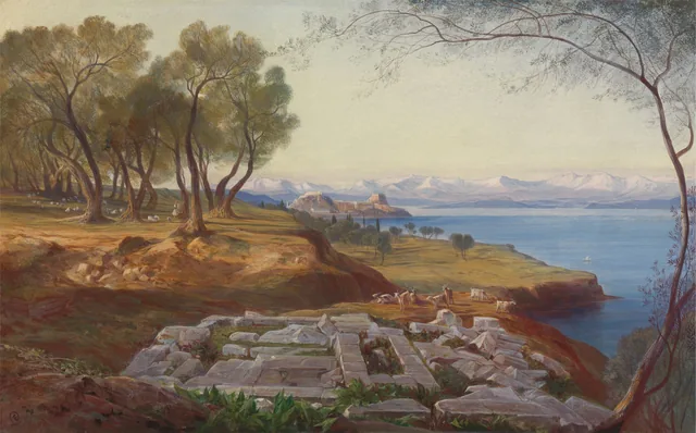 Corfu vista da Ascensão