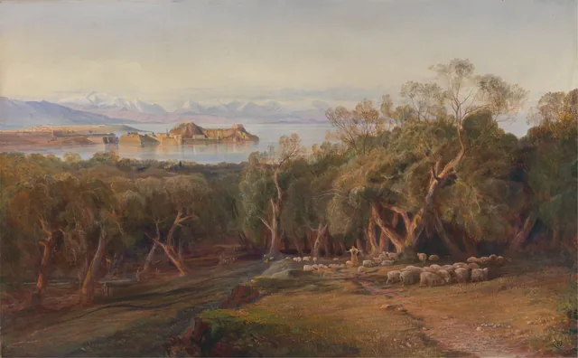 Corfu vista da Ascensão
