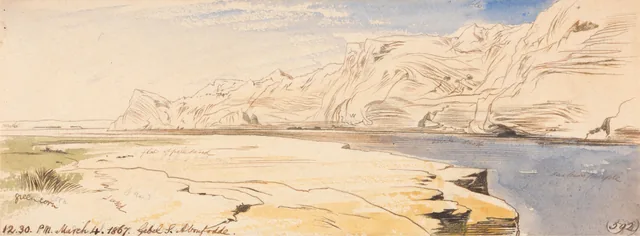 Gebel Sheikh Abu Fodde, 12h30, 4 de março de 1867 (592)