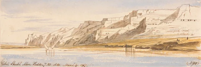 Gebel Sheikh Abu Fodde, 7h30, 4 de março de 1867 (590)