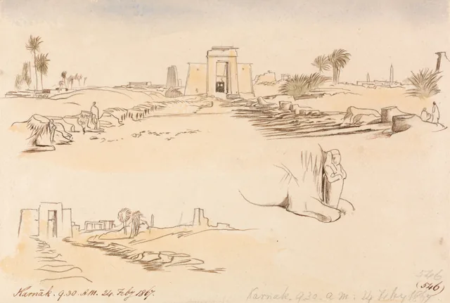 Karnak, 9h30, 24 de fevereiro de 1867 (546)