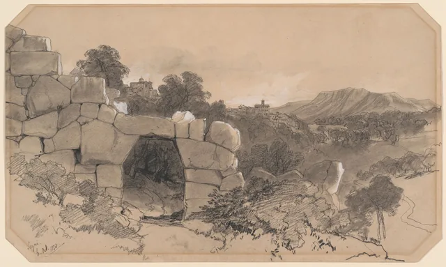 Paisagem perto de Segni