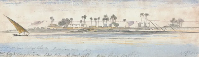 Perto de Gezir Sherg el Hian