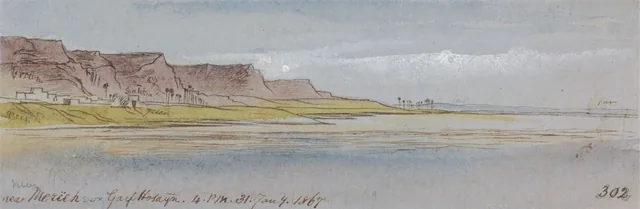 Perto de Mereeh ou de Garf Hossayn, 16h, 31 de janeiro de 1867 (302)