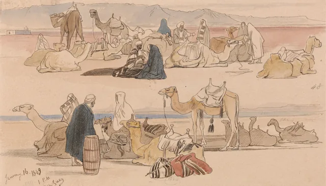 Perto de Suez, 13h, 16 de janeiro de 1849 (48)