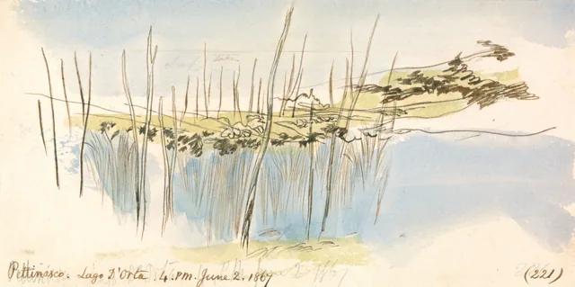 Pettenasco, Lago d'Orta, 16h, 2 de junho de 1867 (221)