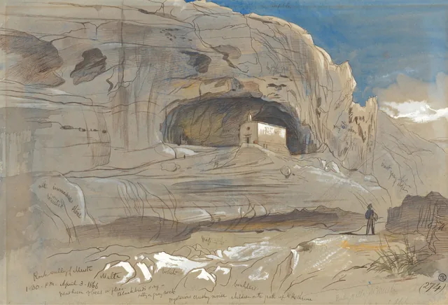 Vale rochoso de Mosta, Malta, 13h30 (3 de abril de 1866)