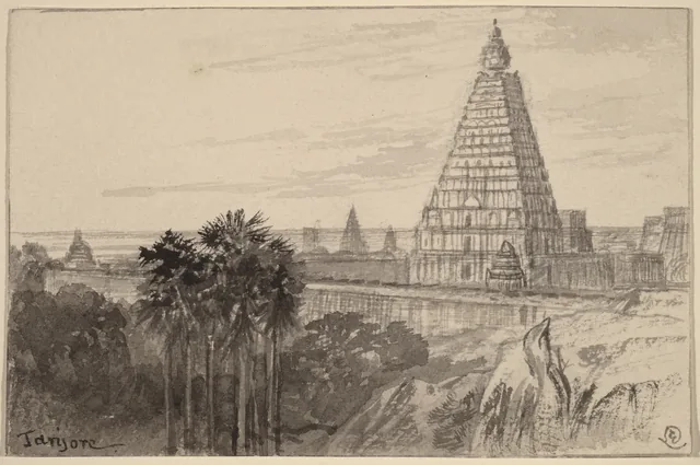 Thanjavur, Índia, Edward Lear