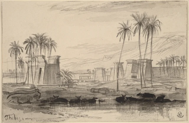 Tebas, Edward Lear