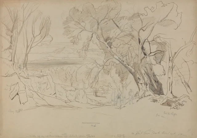 Val di Roppa, Corfu, 22 de maio de 1868, Edward Lear
