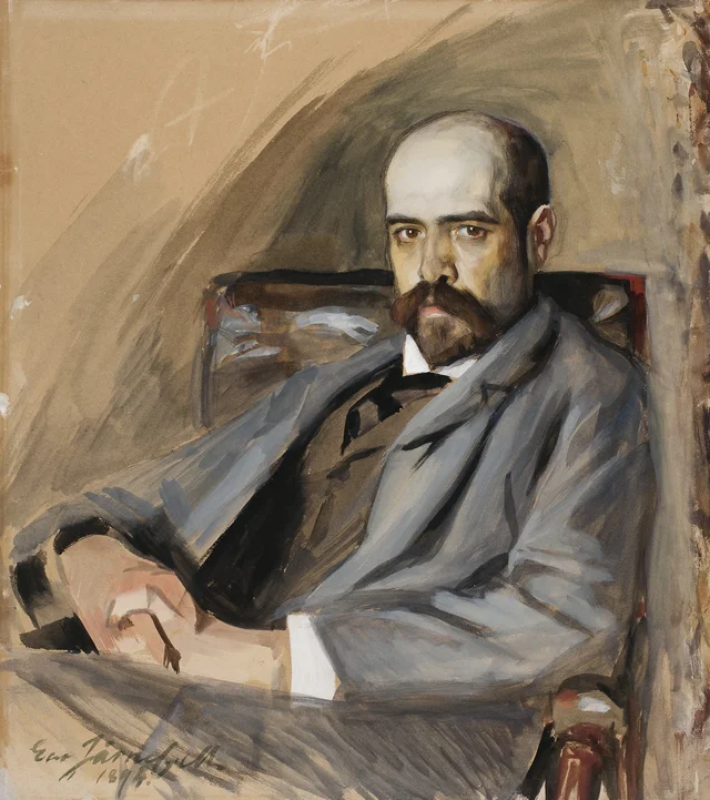 Retrato de Gunnar Berndtson, Eero Järnefelt