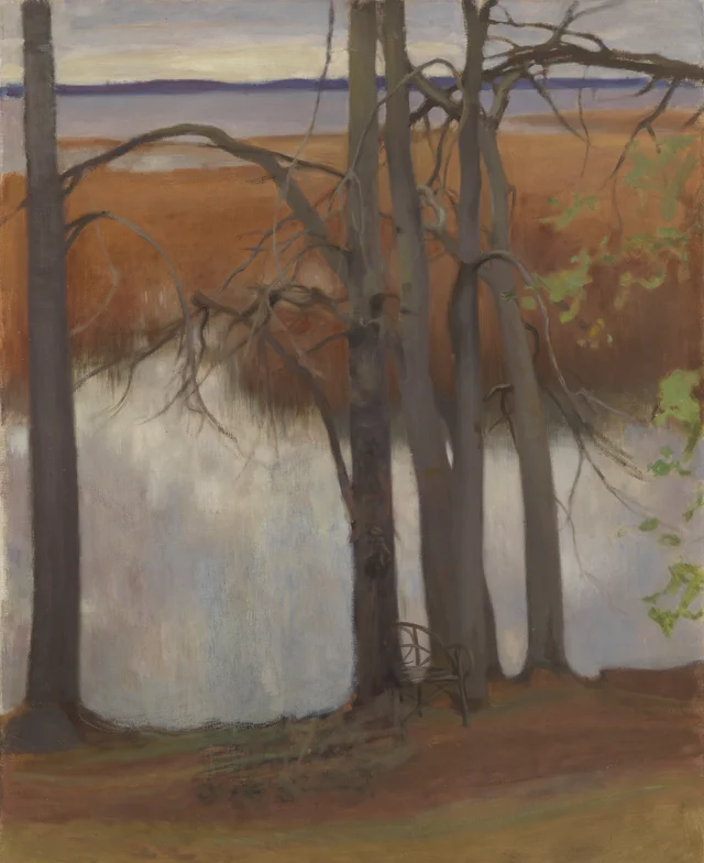 Orilla de lago con cañaverales, Eero Järnefelt