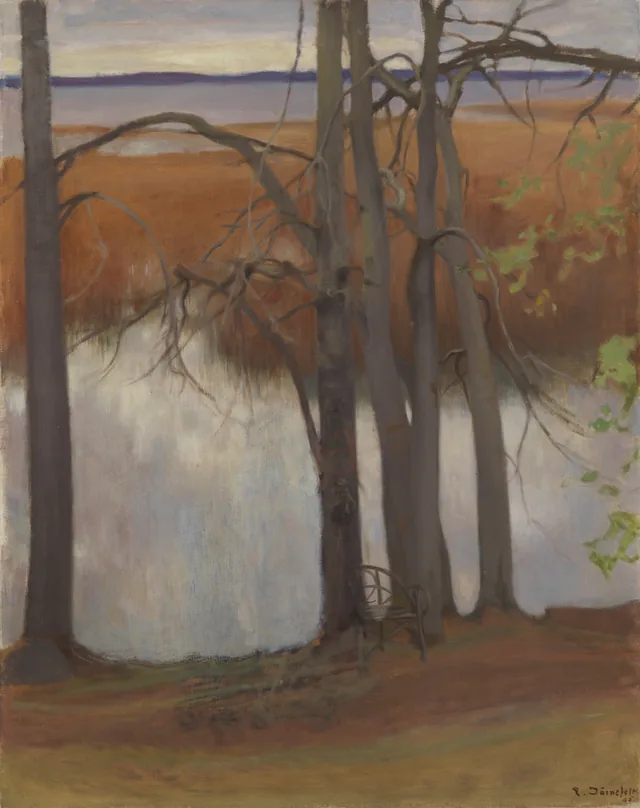 Margem de lago com juncos, Eero Järnefelt