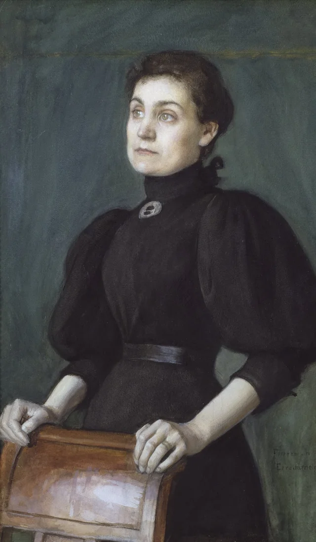 La esposa del artista, Eero Järnefelt