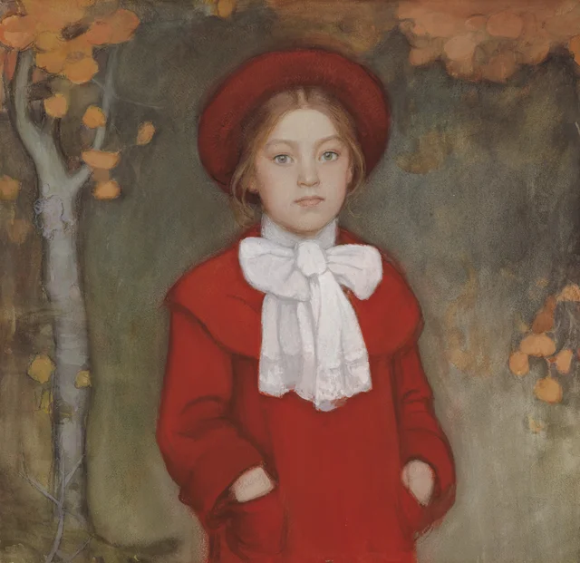 Leena, la hija del artista, Eero Järnefelt
