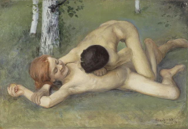 Niños jugando, Eero Järnefelt