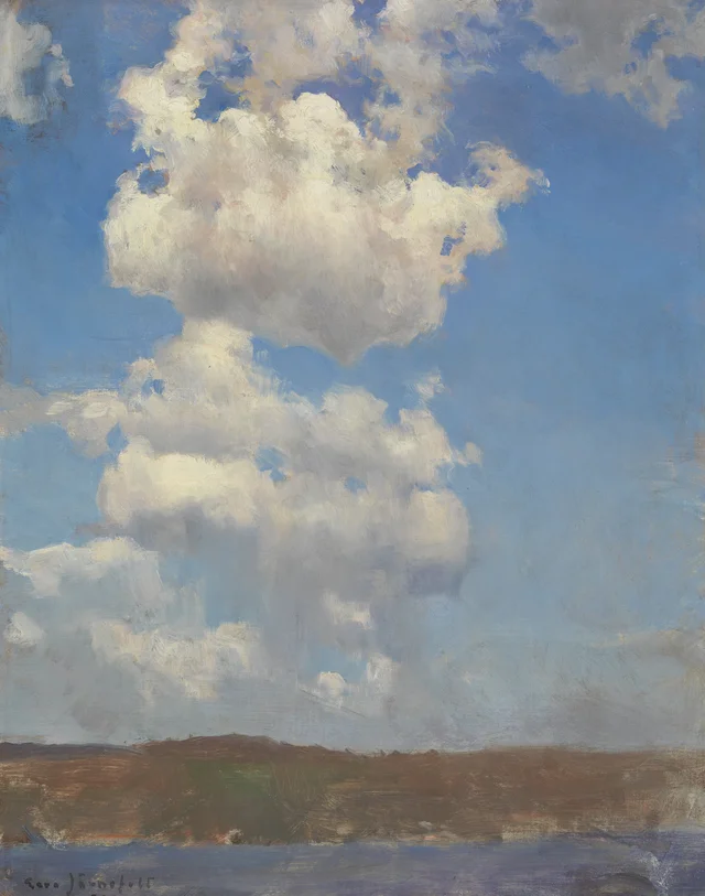 Estudio de nubes, Eero Järnefelt