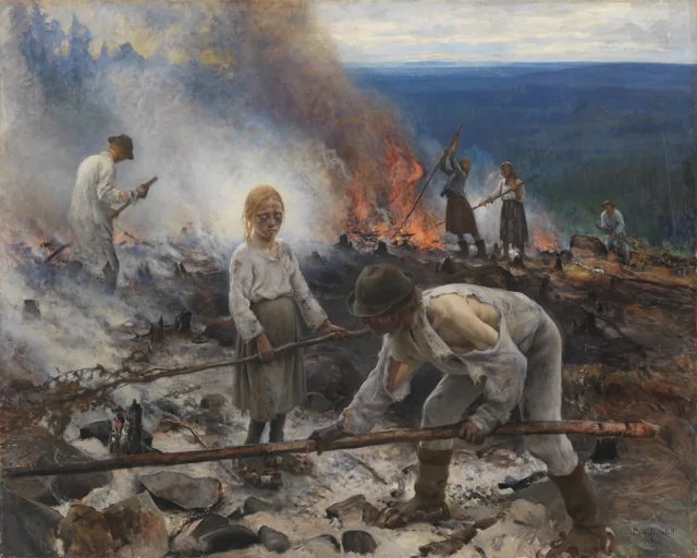 Bajo el yugo (La roza), Eero Järnefelt