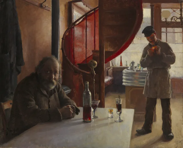 Débit de vin français, Eero Järnefelt