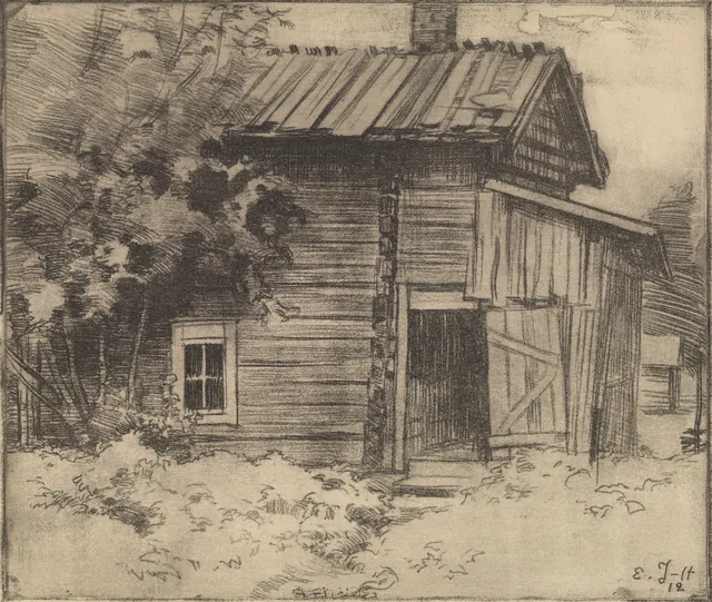 古い小屋