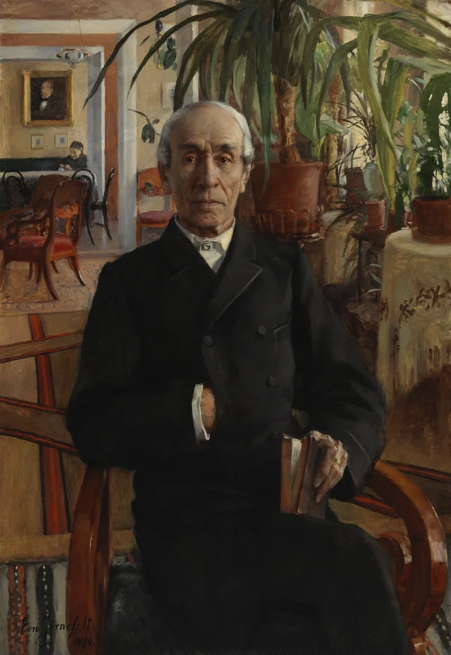 Retrato del vicecanciller de la universidad, el barón Johan Philip Palmén