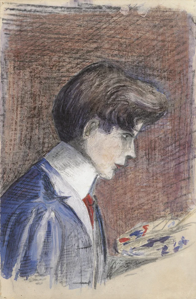 Self-Portrait with Palette