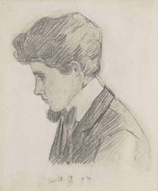 Self-Portrait towards the Left