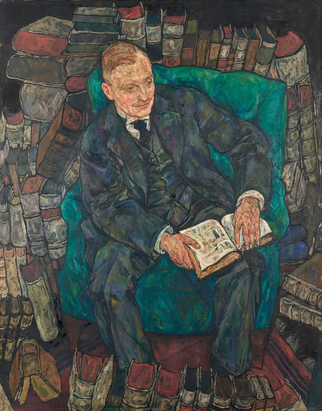 Dr. Hugo Koller, Egon Schiele