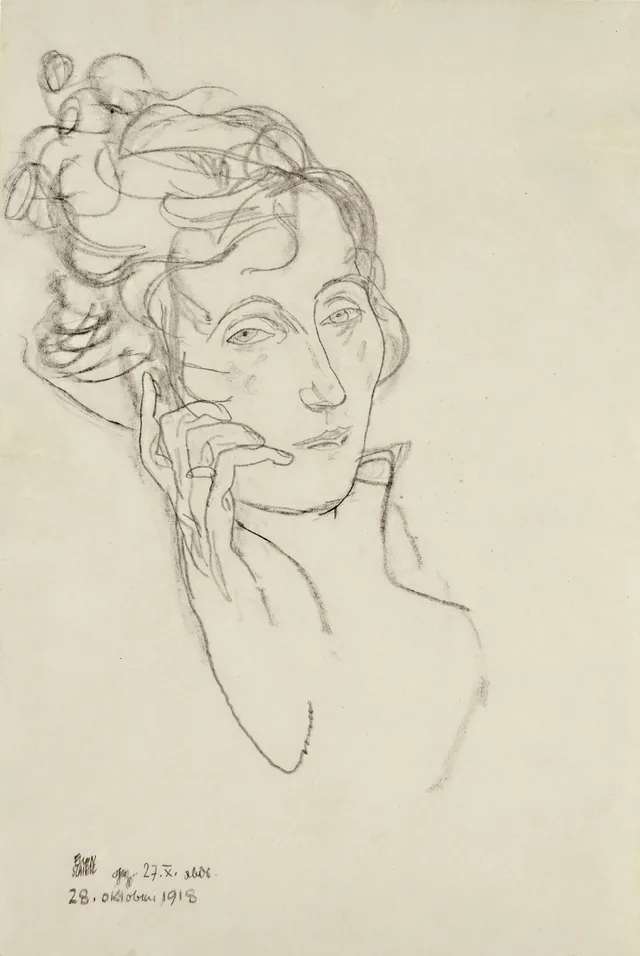 Edith Schiele, Dying, Egon Schiele