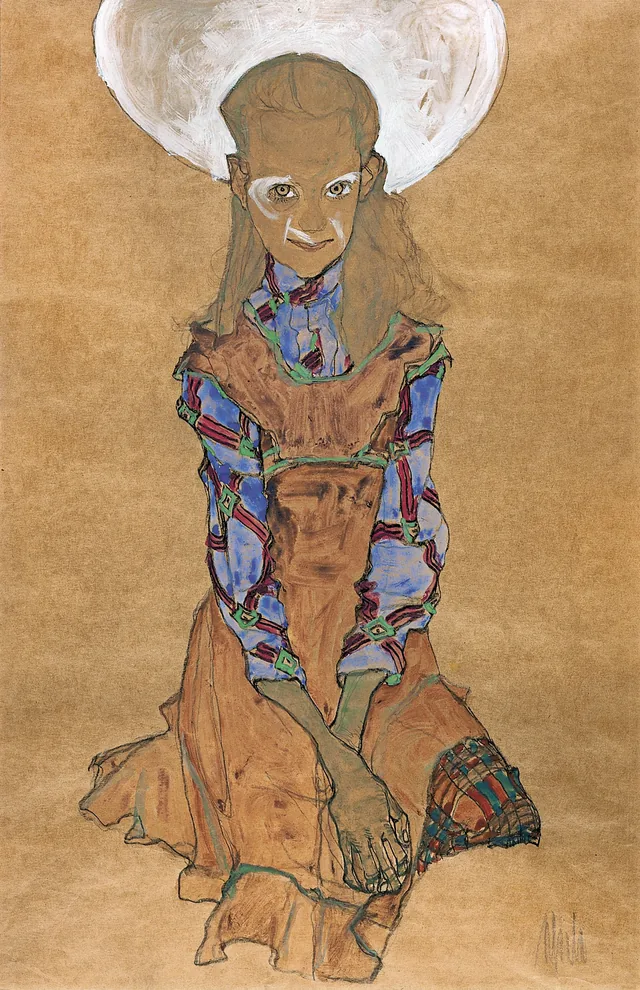 Seated Girl (Poldi Lodzinsky])