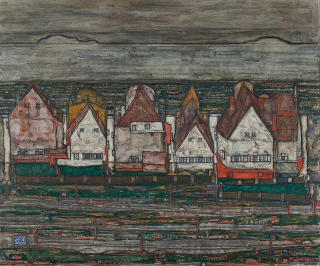 Houses by the Sea (Row of Houses)