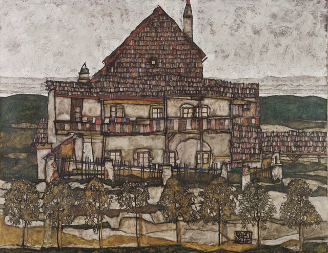 Maison au toit de bardeaux (Vieille Maison II)