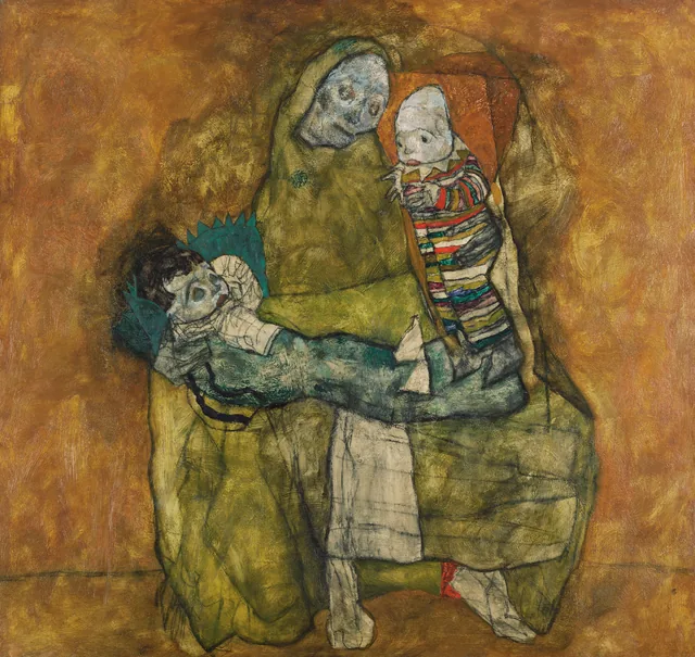 Mère avec deux enfants II