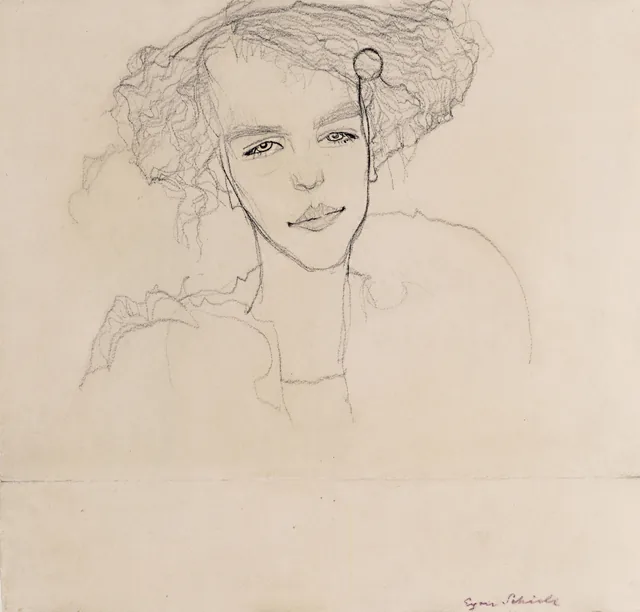 Portrait of Girl (Gertrude Schiele)