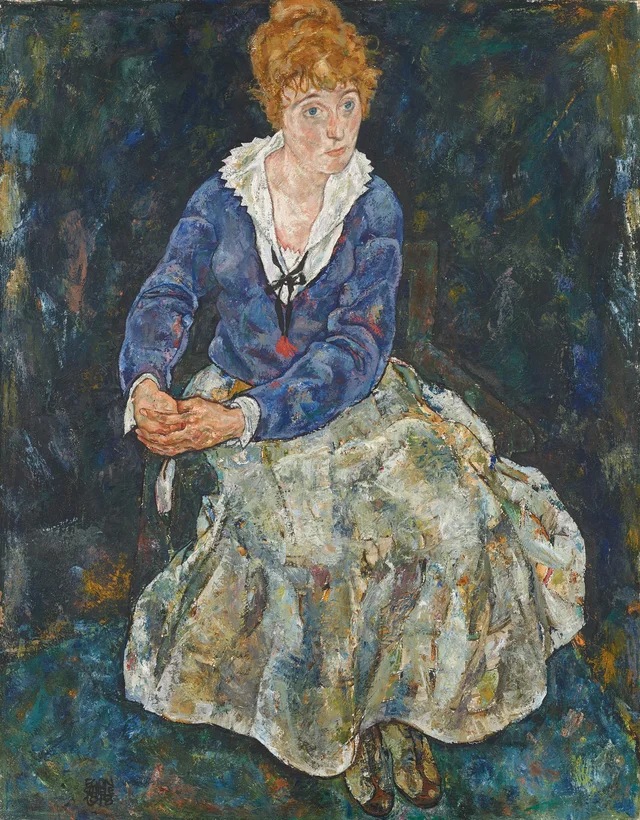 Retrato de la esposa del artista, Edith Schiele, Egon Schiele