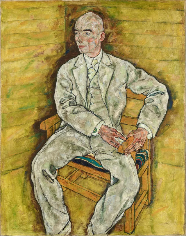 Portrait of Victor Ritter von Bauer, Egon Schiele