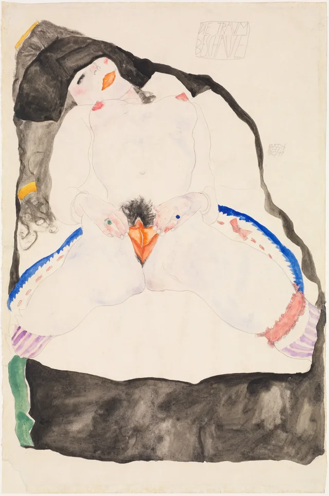 Vu en rêve, Egon Schiele