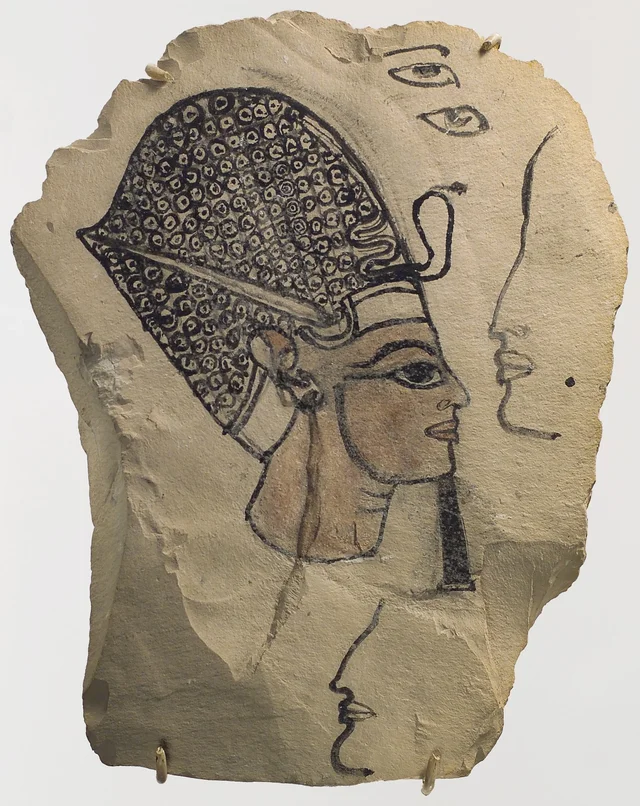 Artist's Sketch of Ramesses IV, Ancient Egypt