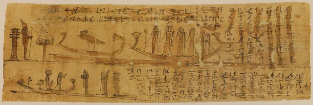 Papyrus du Livre des morts, chapitres 100 et 129