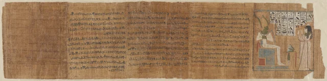 Funerary Papyrus of Tayuhenutmut, Ancient Egypt
