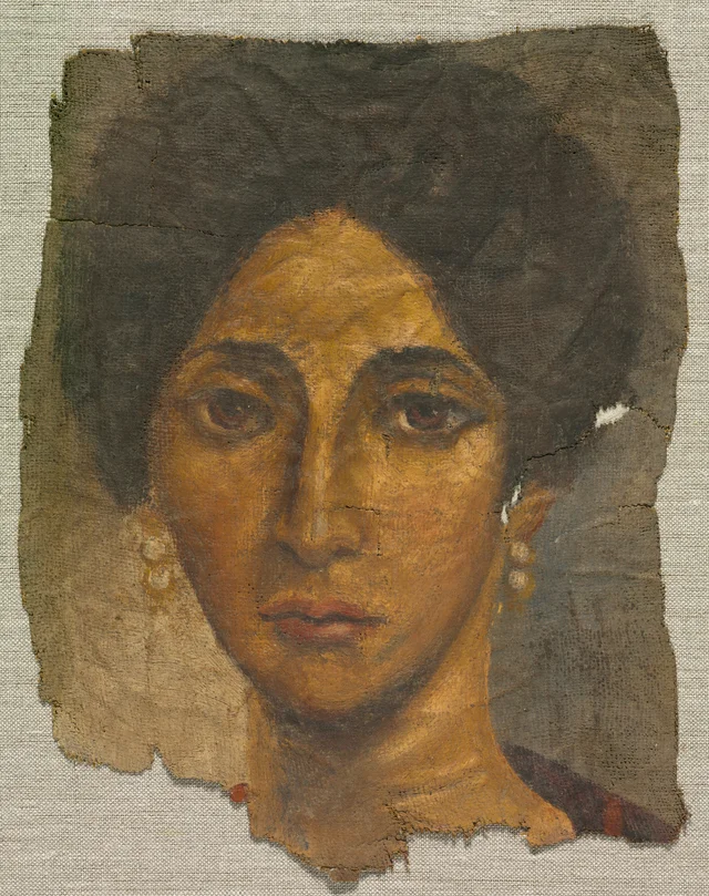 Retrato funerario de mujer