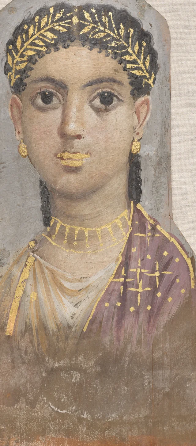 Retrato funerário de uma menina, Egito antigo