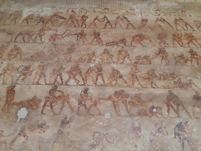 The wrestlers
