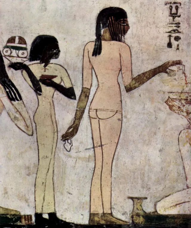 Servants at the banquet
